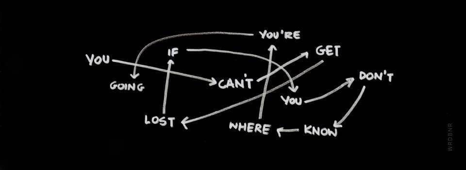 You can't get lost
